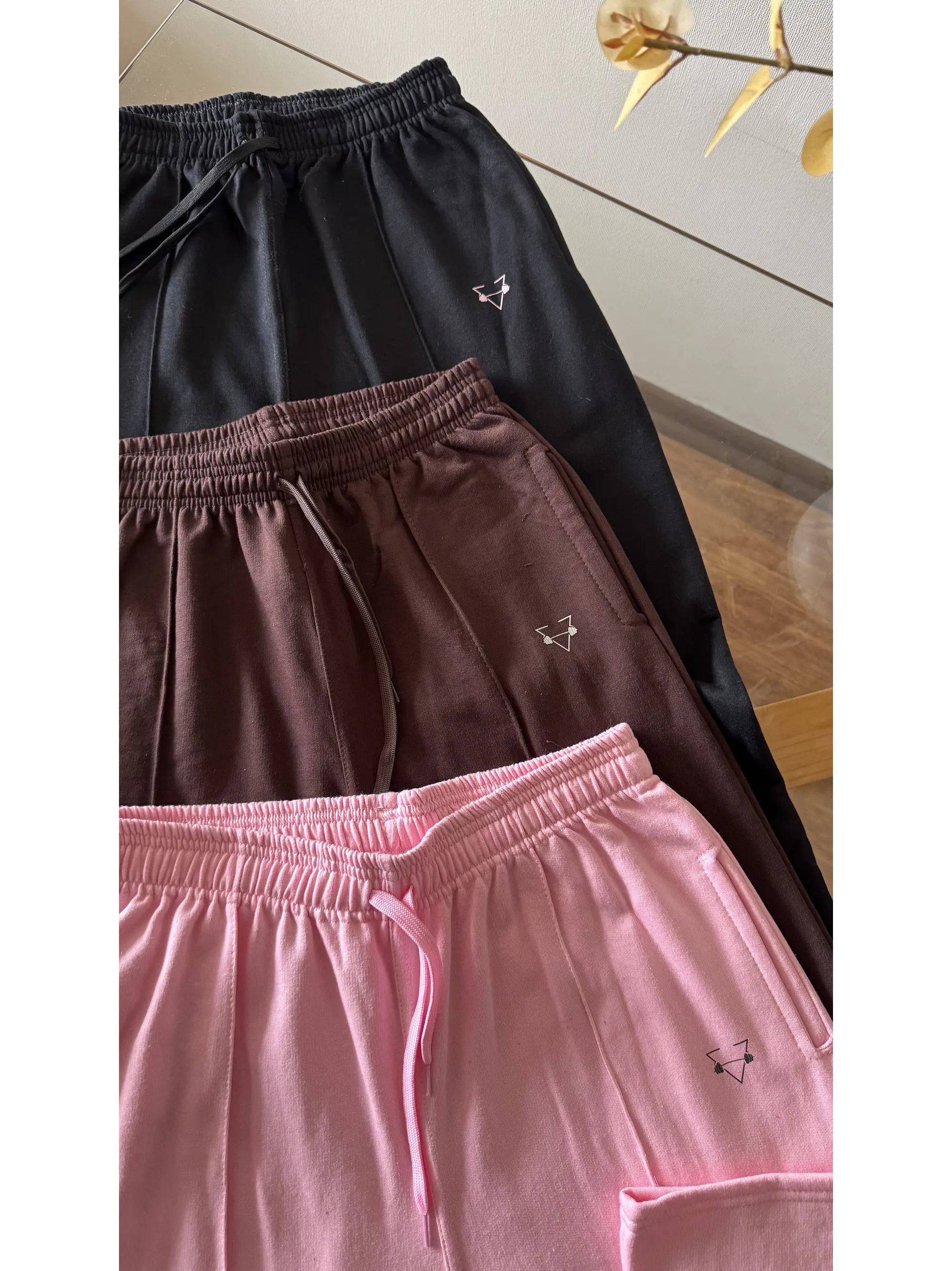 Pantalón de Buzo Palazzo de algodón nacional 5