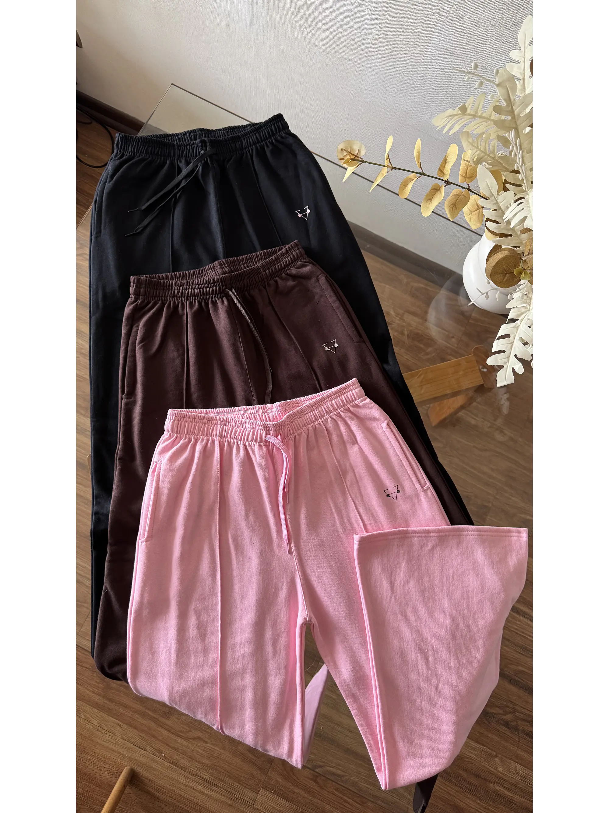 Pantalón de Buzo Palazzo de algodón nacional 6