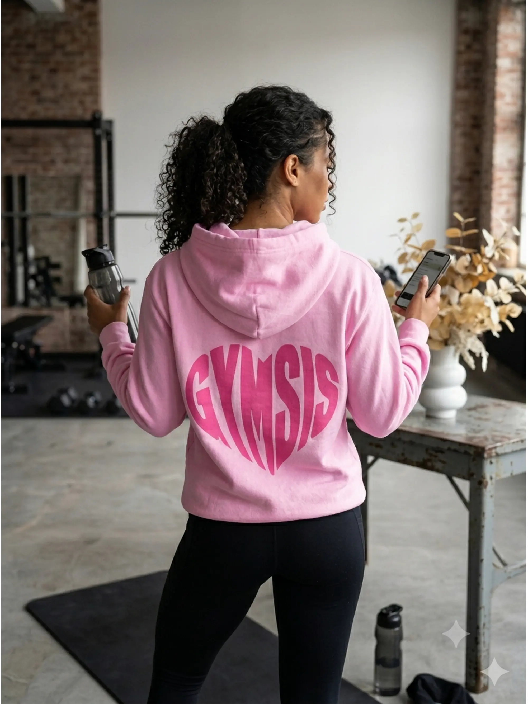 PREVENTA 🩷 Hoodie Canguro Gymsis Cotton candy 🩷 2