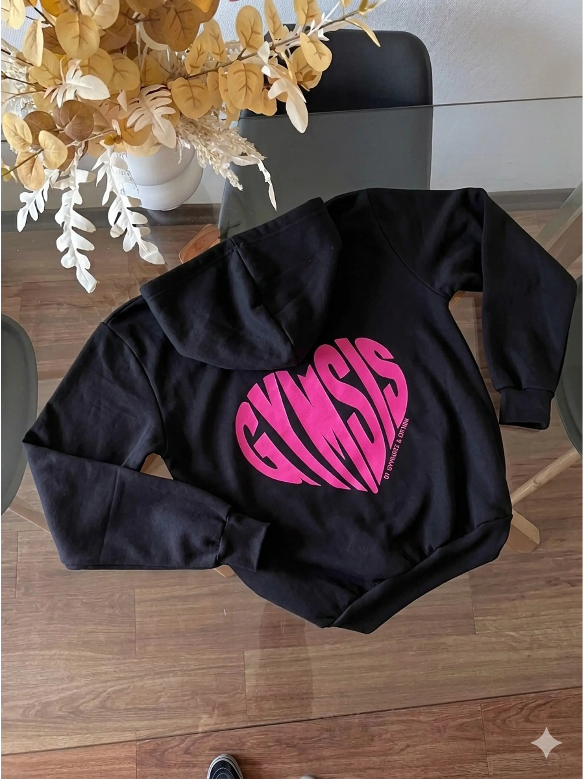 PREVENTA🖤 Hoddie canguro Gymsis Negro 🖤 2