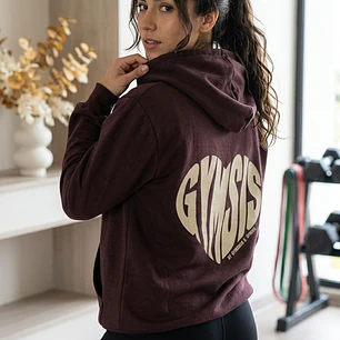 PREVENTA 🤎 Hoddie canguro Gymsis Espresso  🤎