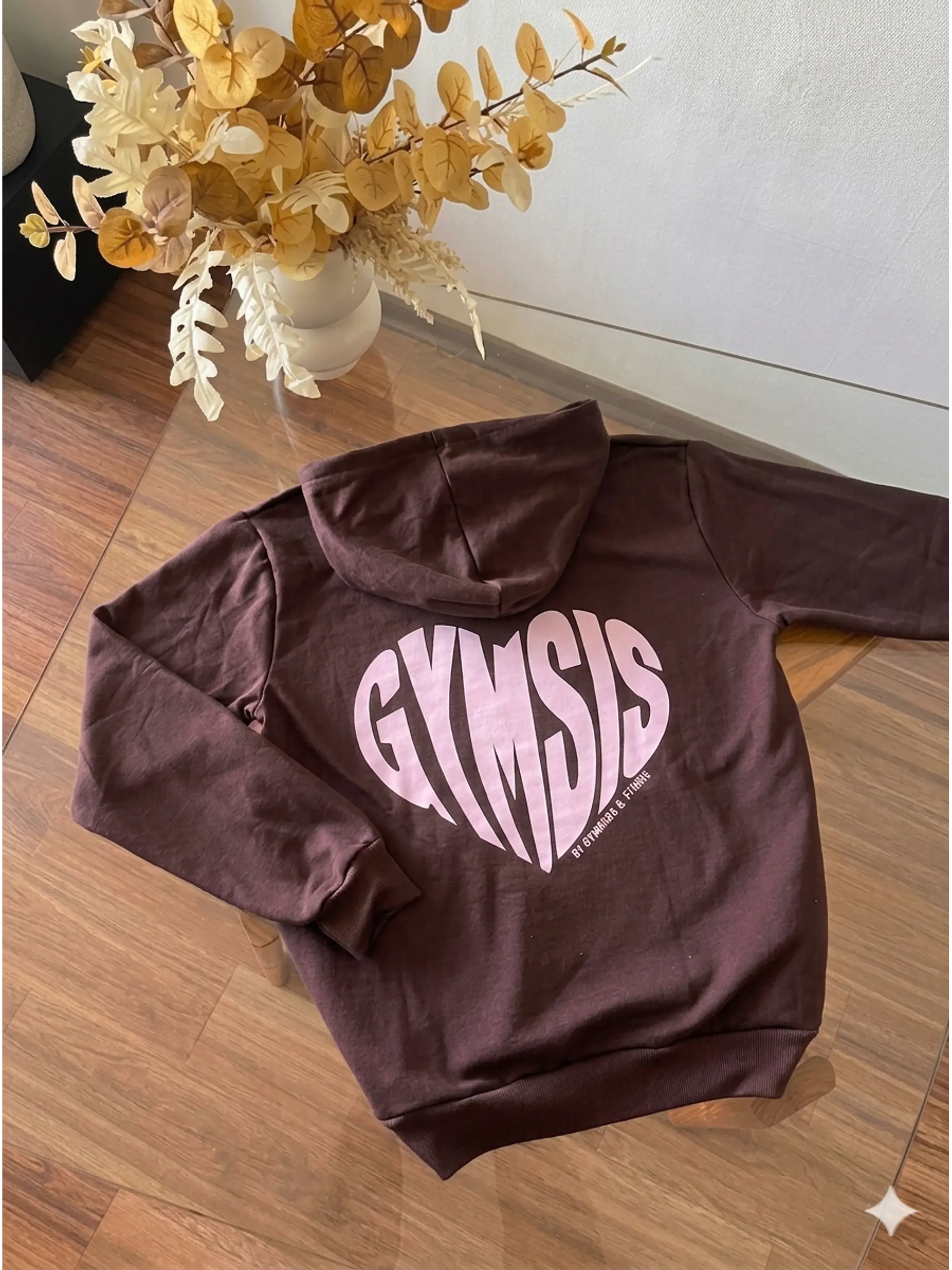 PREVENTA 🤎 Hoddie canguro Gymsis Espresso  🤎 2