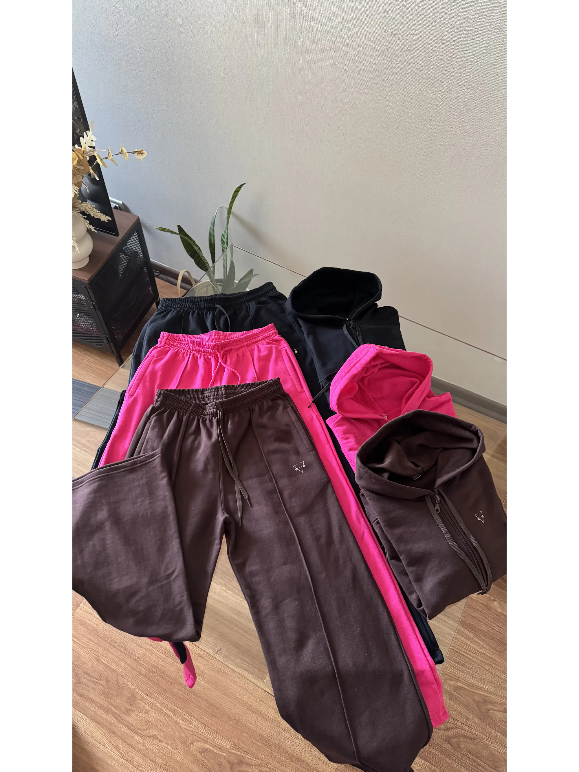 Pantalón de Buzo Palazzo de algodón nacional 4