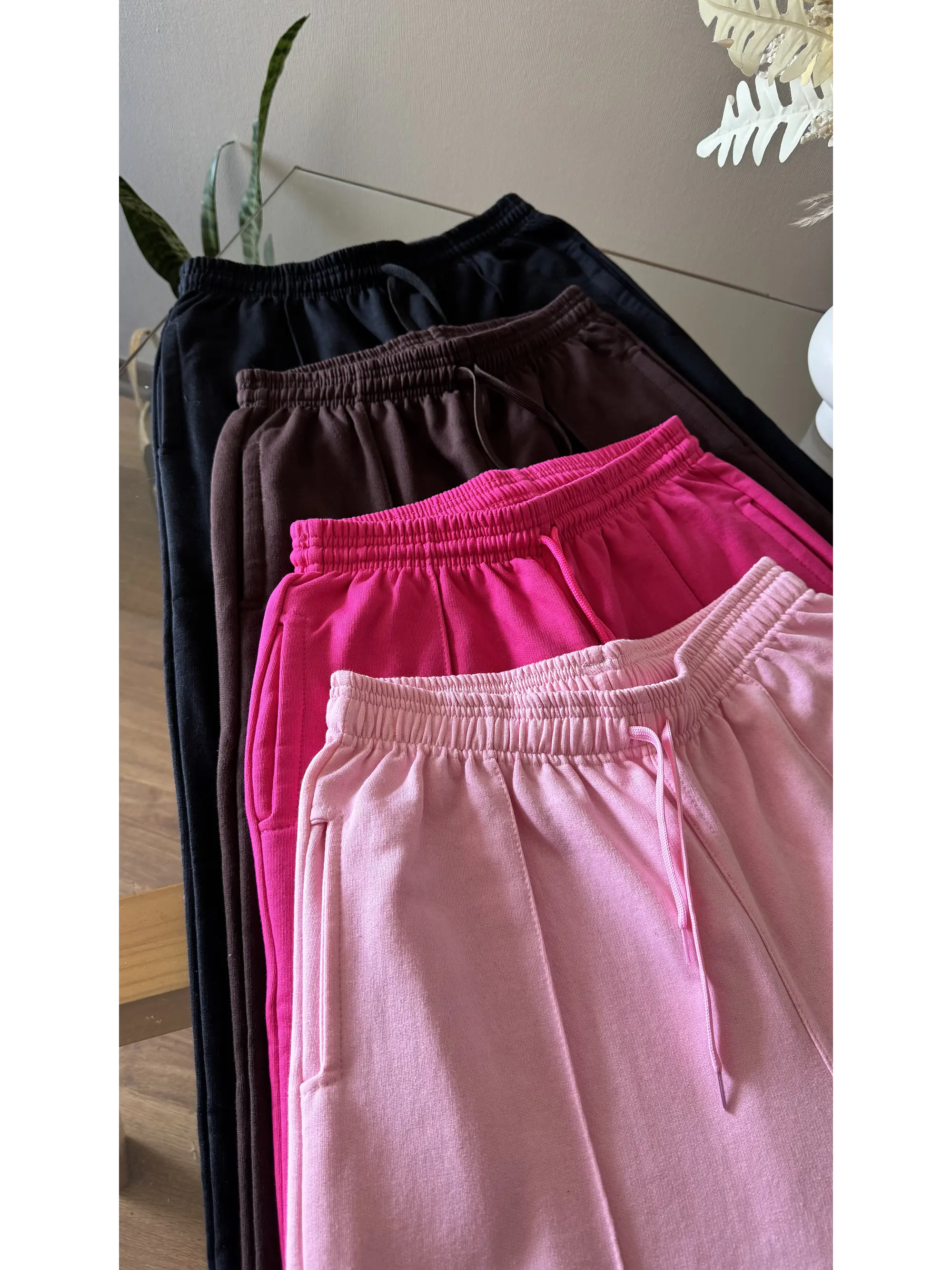 Pantalón de Buzo Palazzo de algodón nacional 6