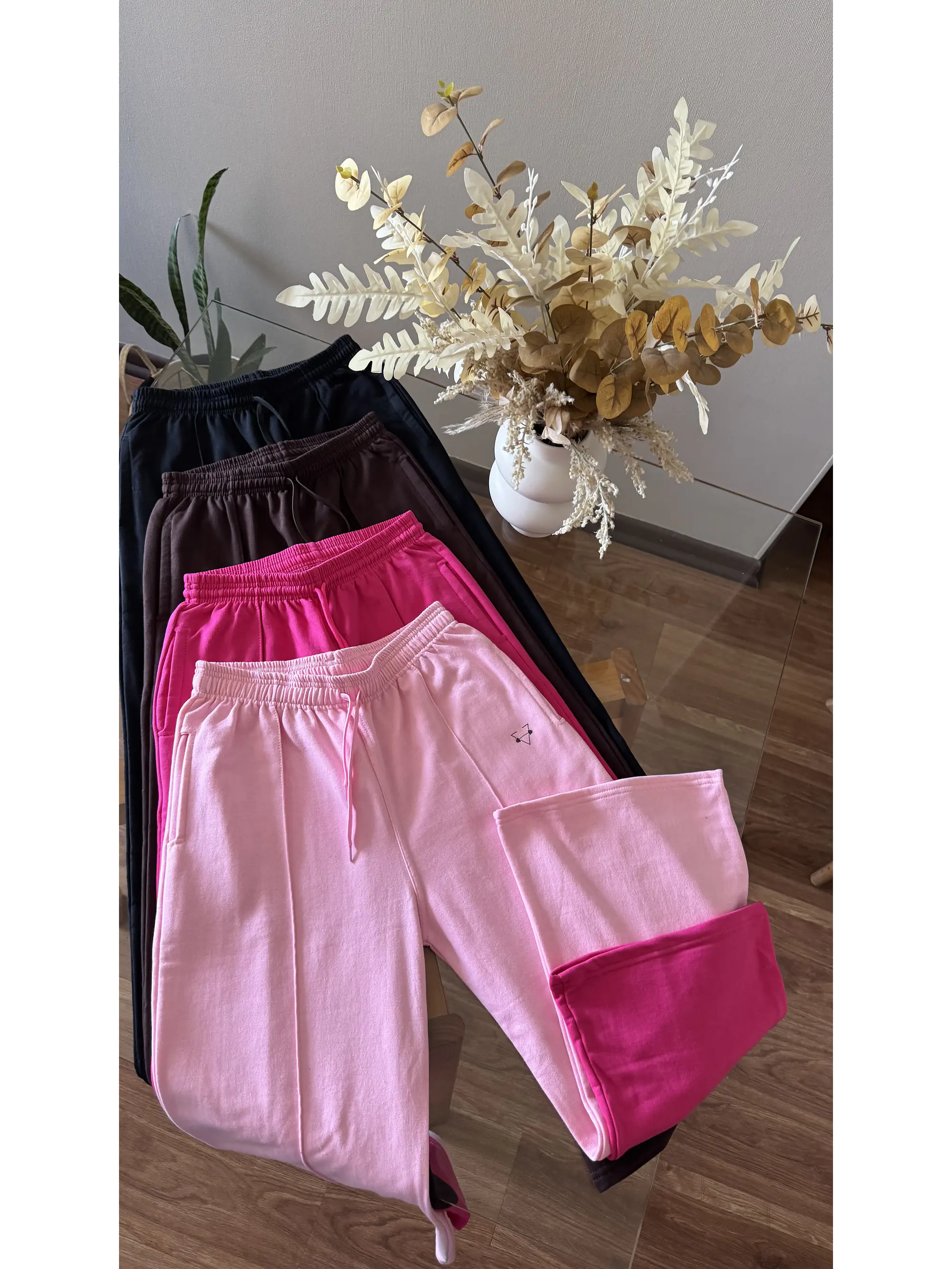 Pantalón de Buzo Palazzo de algodón nacional 7