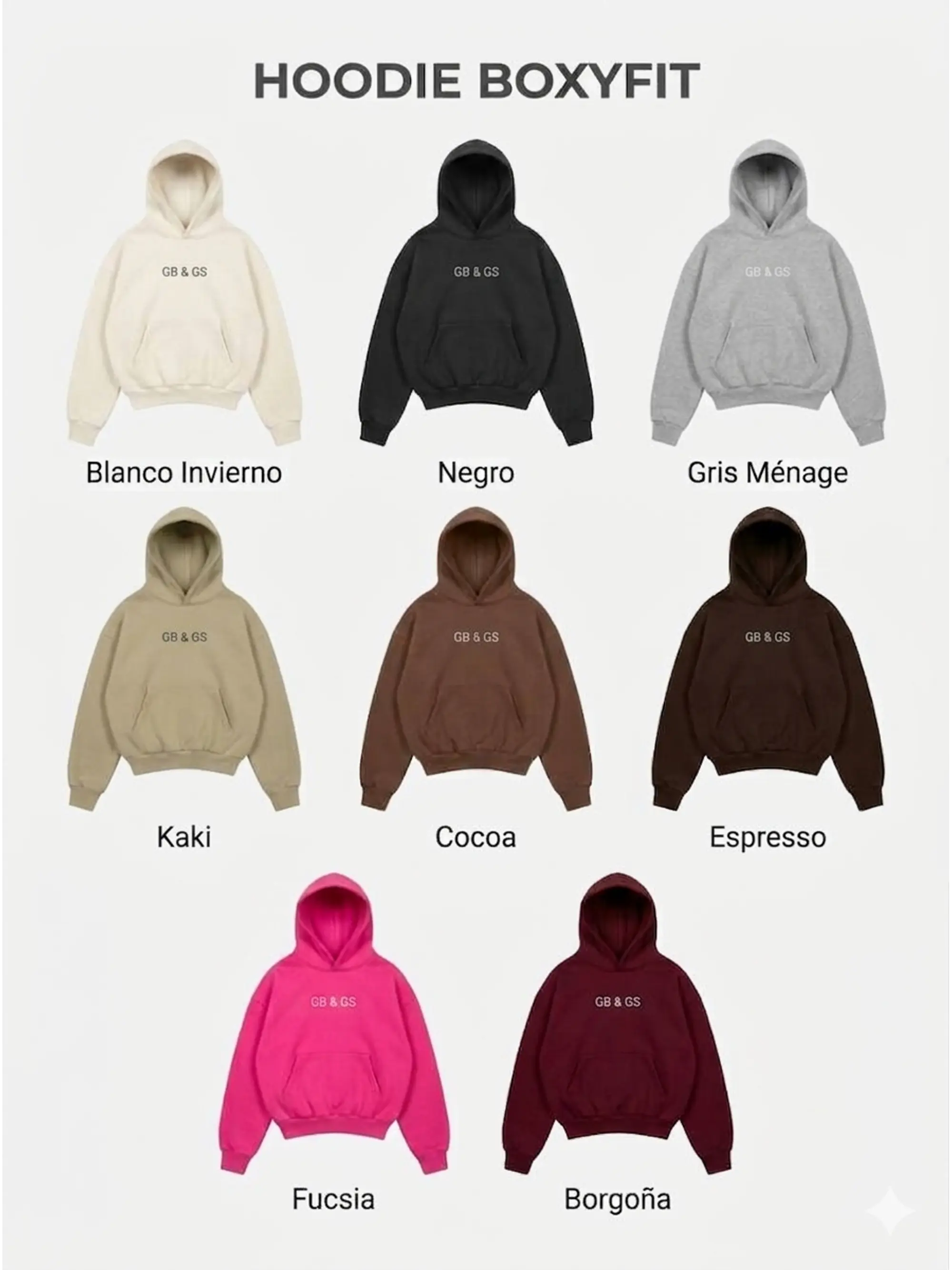 Hoddie boxy fit canguro 2