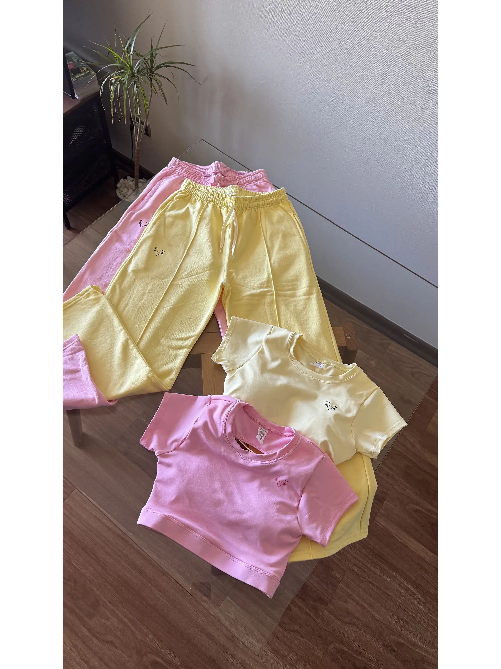Pantalón de Buzo Palazzo de algodón nacional 1