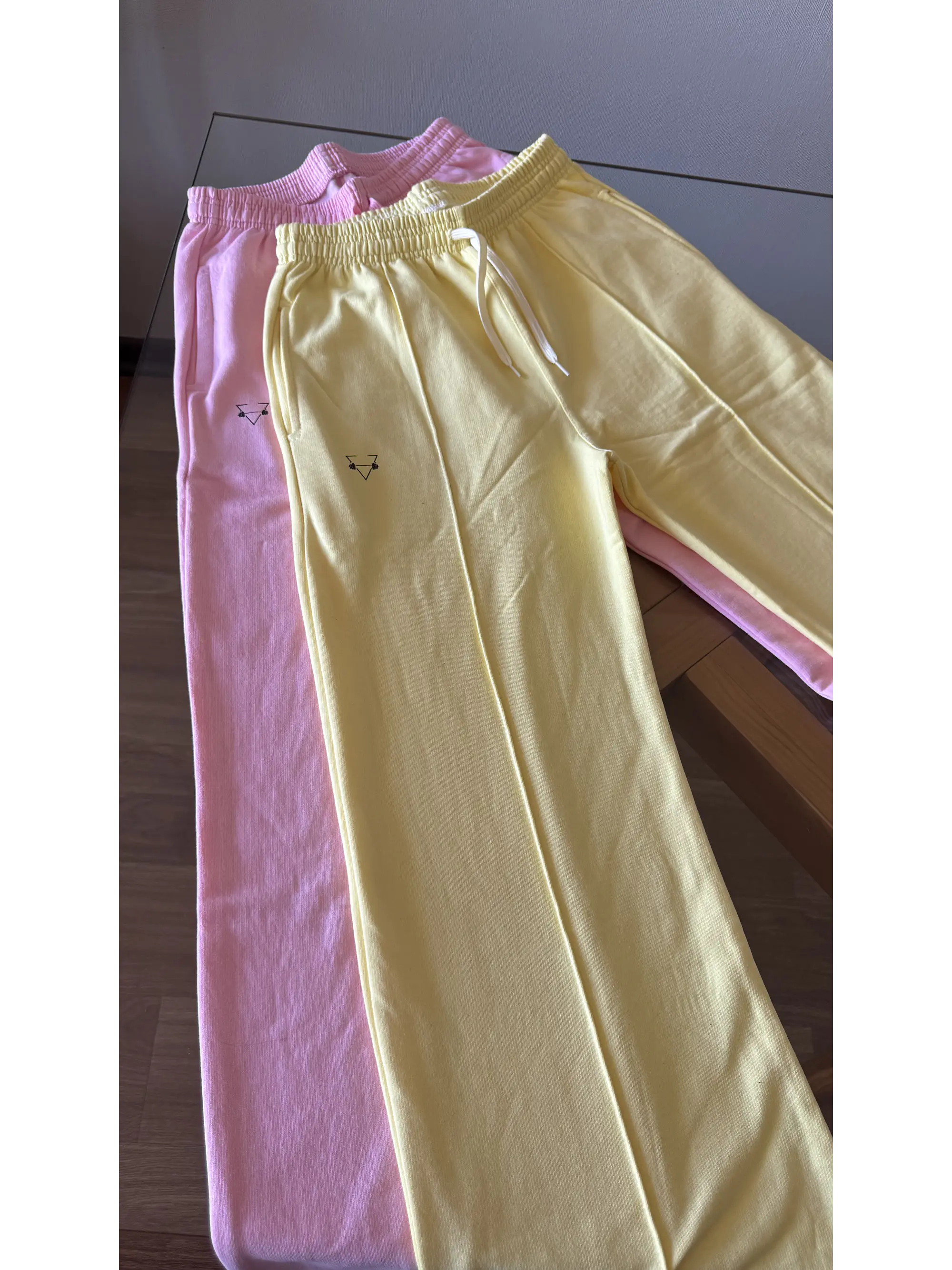 Pantalón de Buzo Palazzo de algodón nacional 12