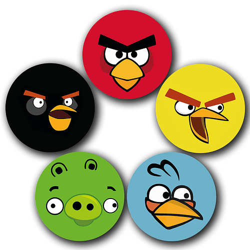 Set Angry Bird 