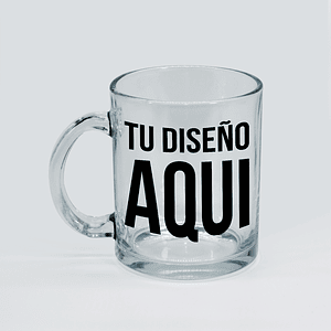 Tazon Vidrio Personalizado