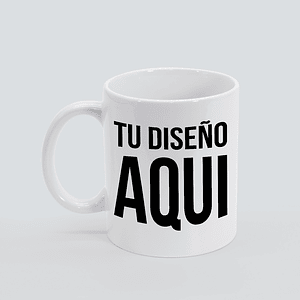 Tazon Blanco Personalizado