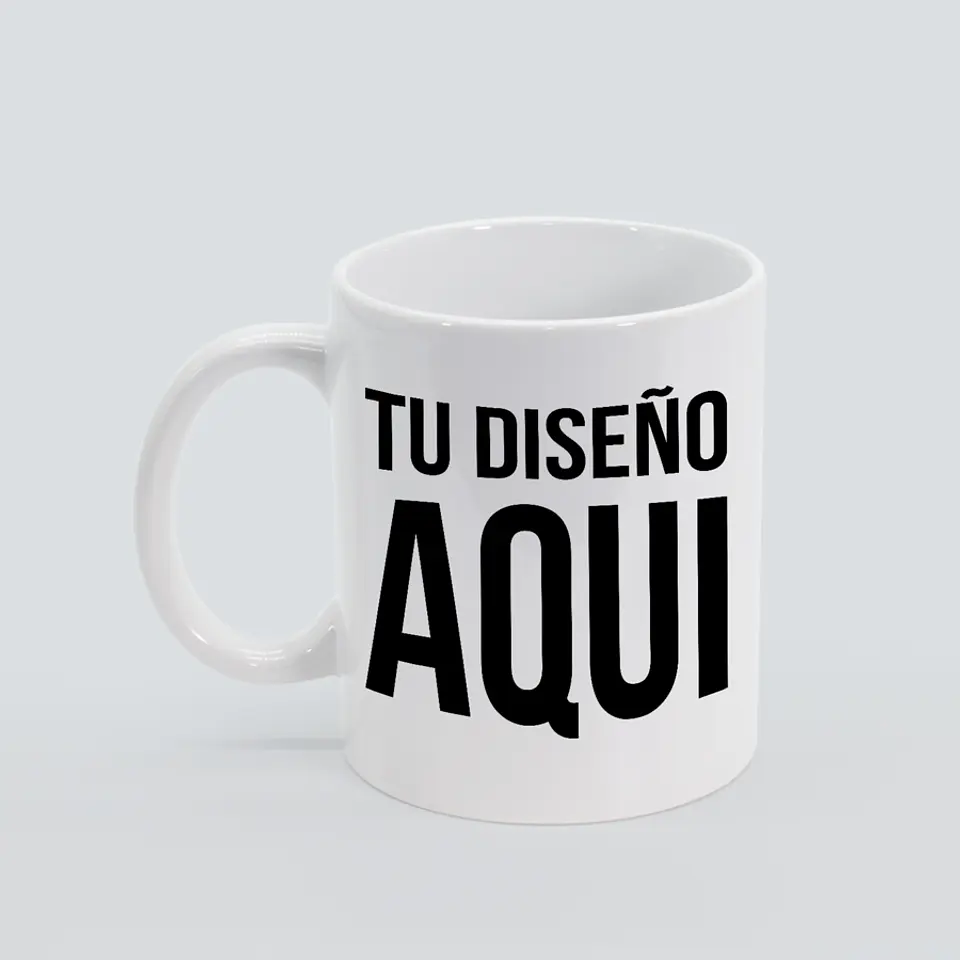 Tazon Blanco Personalizado 1