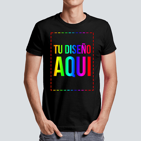 Polera Personalizada DTF Full Color