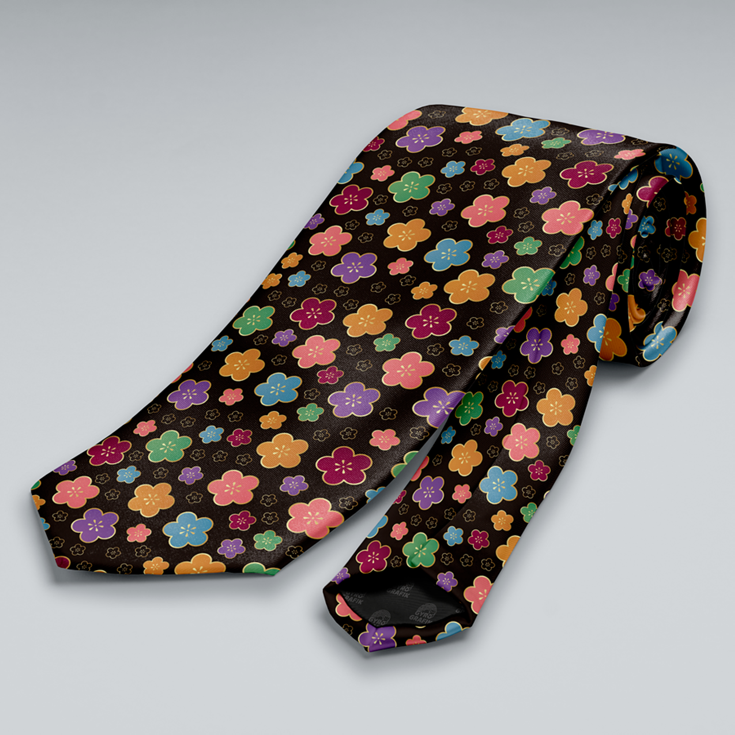 Corbata Flores Cerezo 1