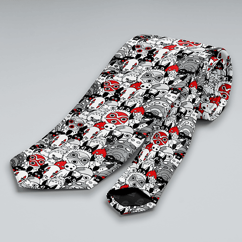 Corbata Mononoke Ghibli