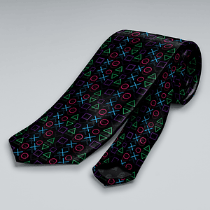 Corbata Botones Playstation