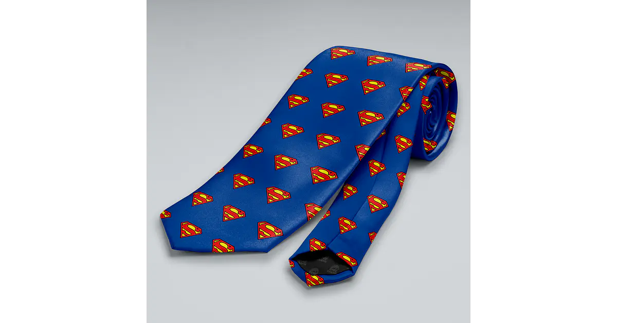Corbata Superman
