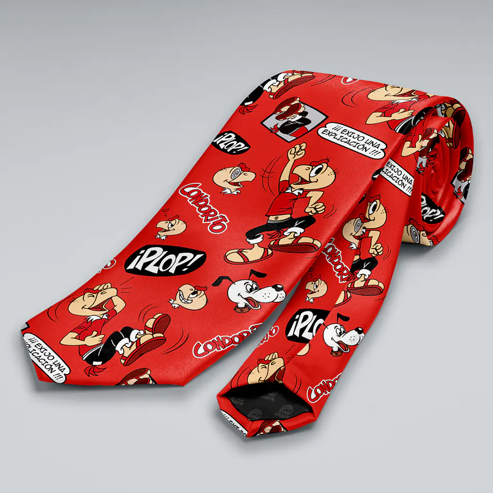 Corbata Condorito Pattern 1