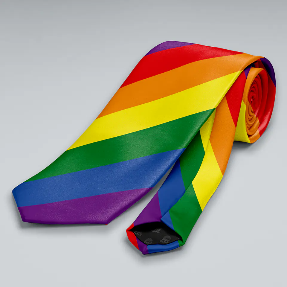 Corbata LGTB+ Bandera Orgullo 1