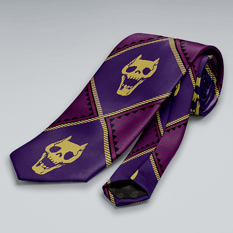 Corbata Yoshikage Kira Textura