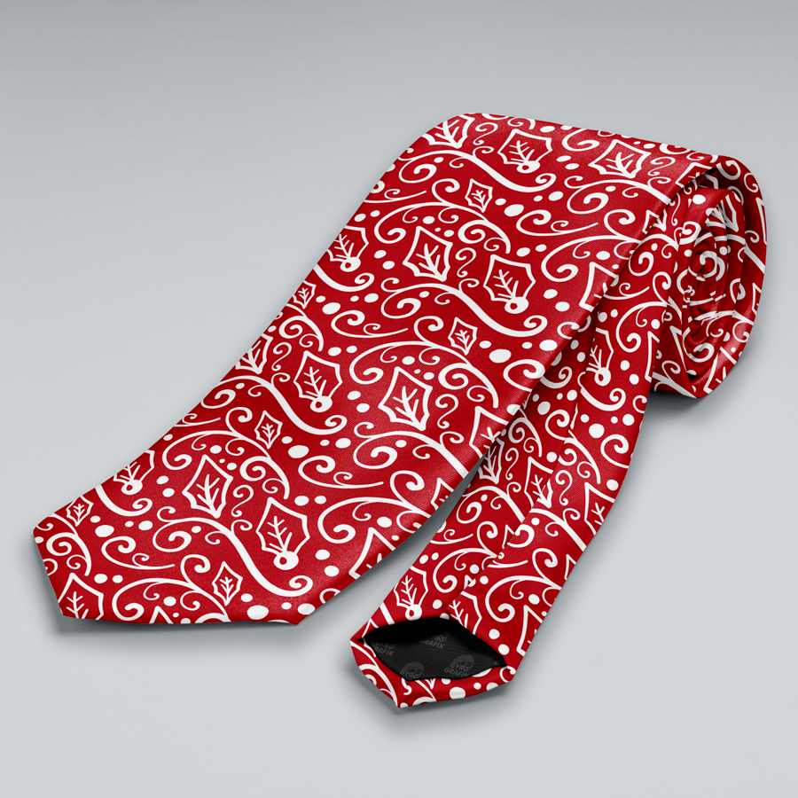 CORBATA ESTAMPADO HOJAS VERDE AGUA