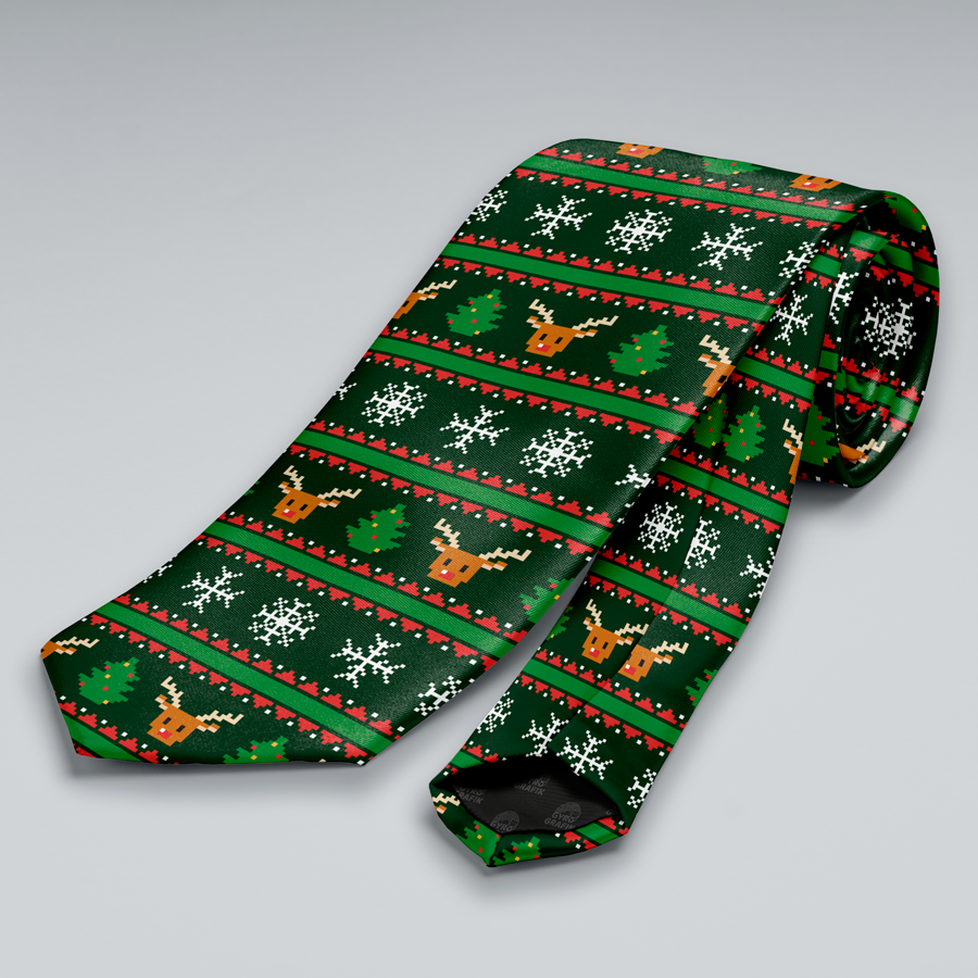 Corbata Tejido Navideño