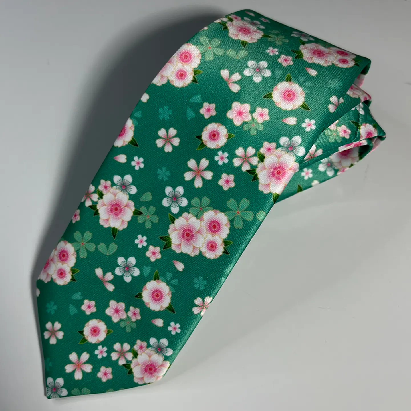 Corbata Cerezo Celeste 3