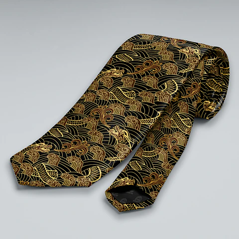 Corbata Dragón Oriental