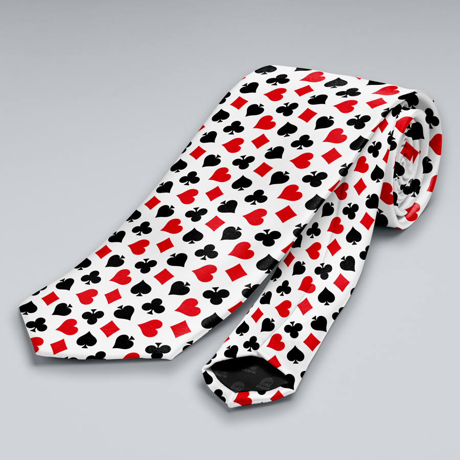 Corbata Pintas Naipes
