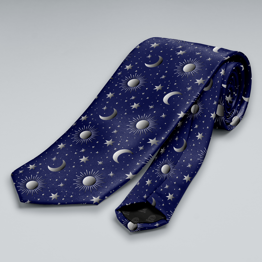 Corbata Sol y Estrellas