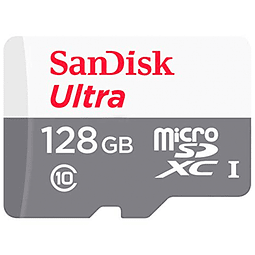 Memoria Micro SD Sandisk 100/80Mbs 128GB