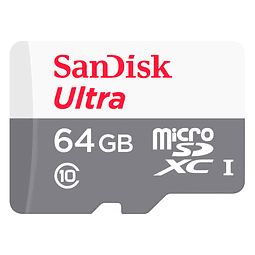 Memoria Micro SD Sandisk 80Mbs 64GB
