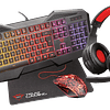 Pack Gaming GXT1180RW Teclado+Mouse+Pad+Audífono