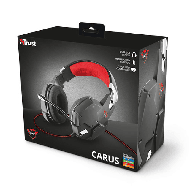 Audífonos GXT 322  Carus Dynamic Headset - Negro