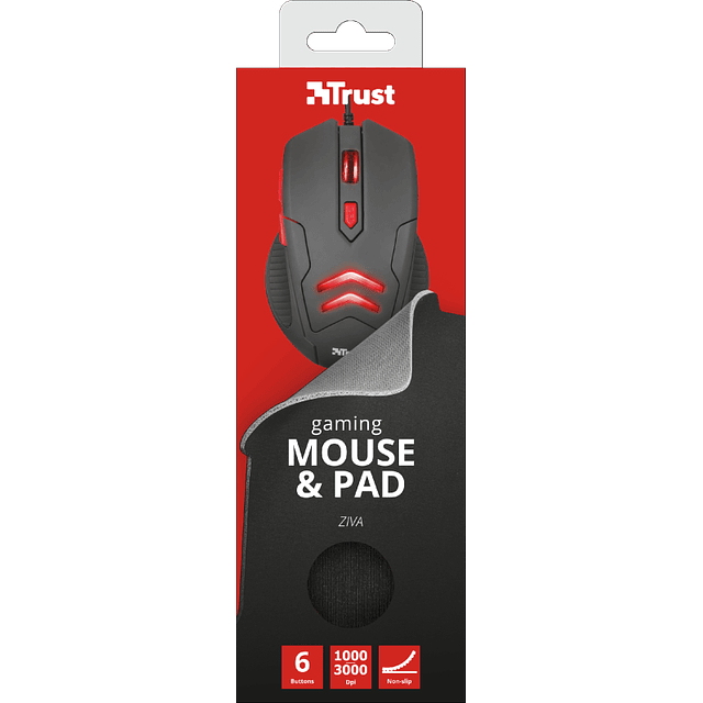 Pack ZIVA GAMING MOUSE & PAD