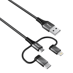 Cable KEYLA STRONG 3-IN-1 USB 1M