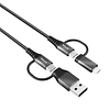 Cable KEYLA STRONG 4-IN-1 USB 1M