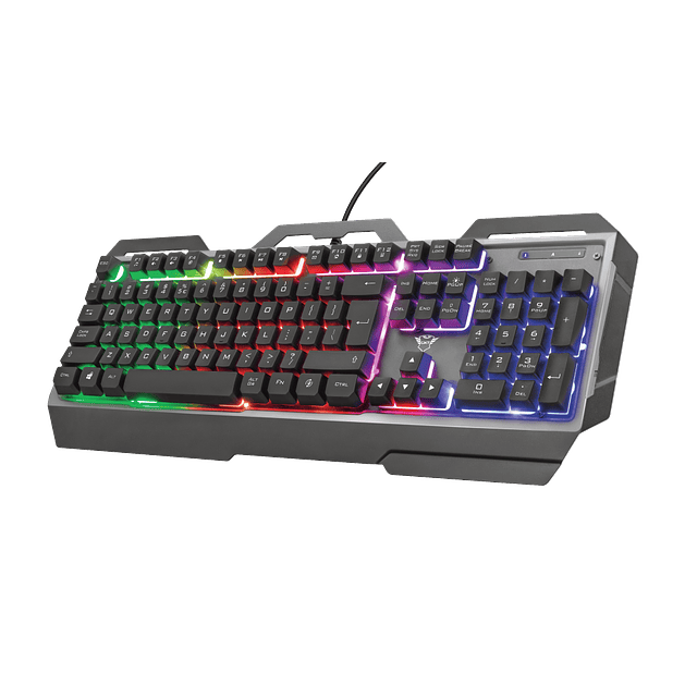 Teclado GAMING metálico iluminado GXT 856 TORAC