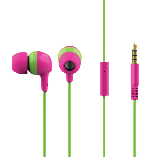 Audífonos infantiles In-Ear BUDDI rosados