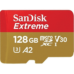 MEMORIA MICRO SD SANDISK EXTREME 128GB 60MB 