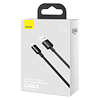 Cable de datos de Carga Rápida USB a Tipo C 66W 2m Negro