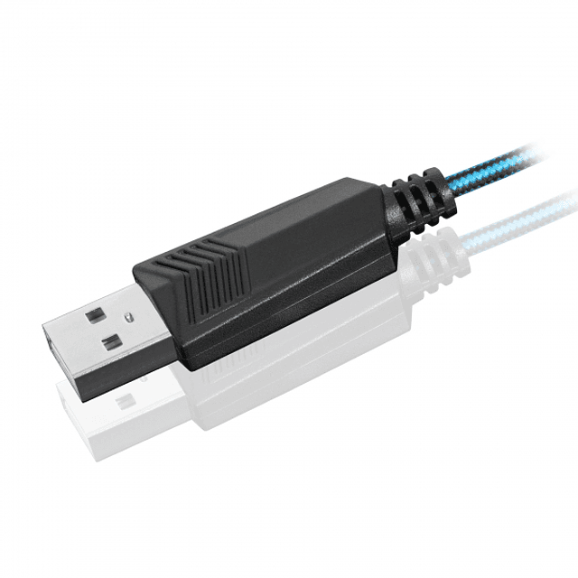Audífono Gamer THERODACTIL HG800-P4 LED CMICRO USB