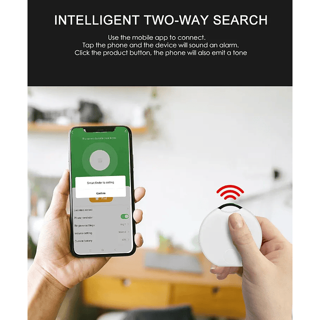 Dispositivo Smart Tag Bluetooth con TUYA
