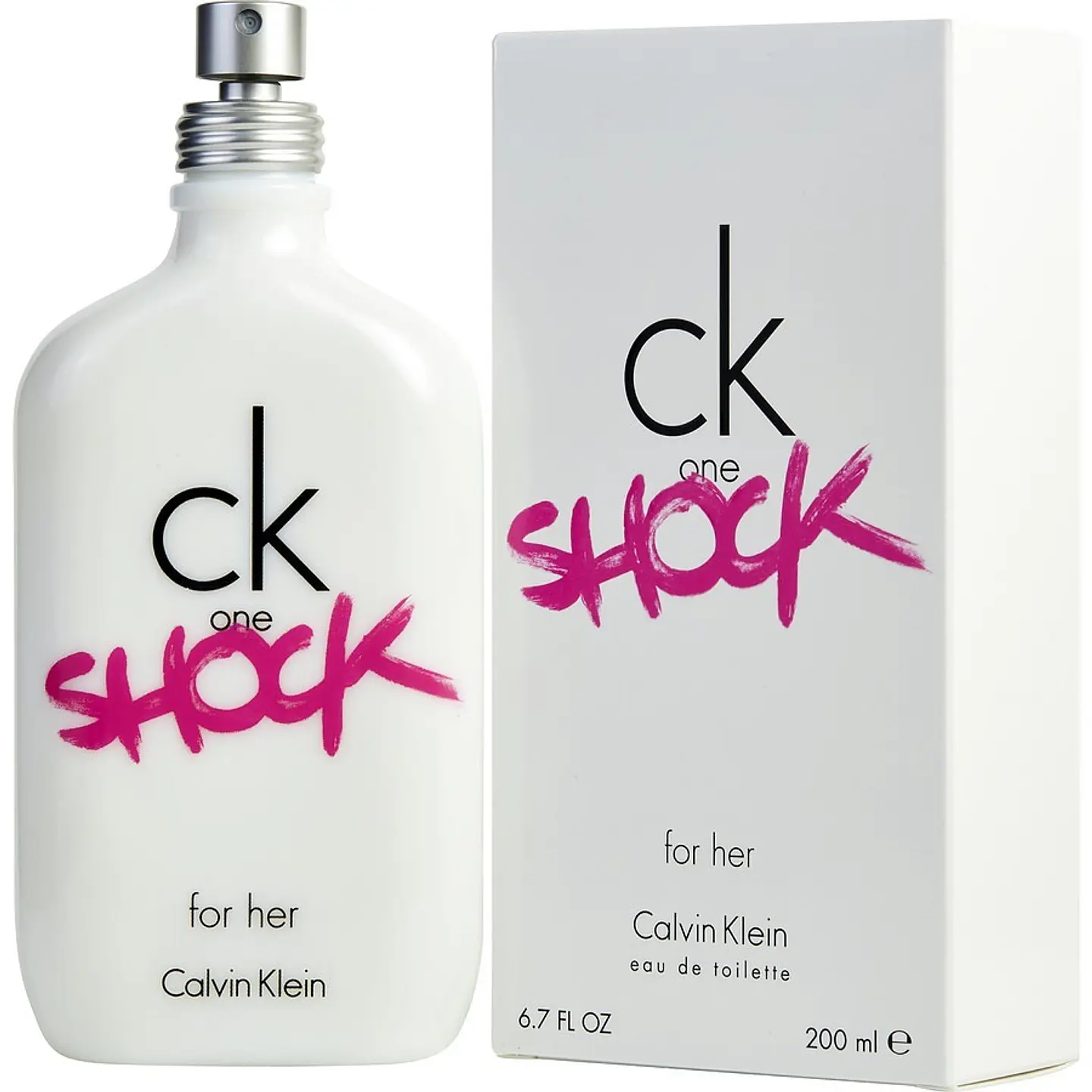 CK ONE SHOCK WOMAN 200ML EDT 1