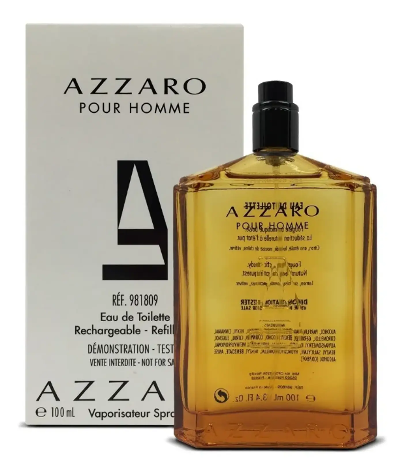 AZZARO POUR HOMME 100ML EDT / TESTER 1