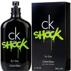 CK ONE SHOCK FOR HIM 200ML EDT