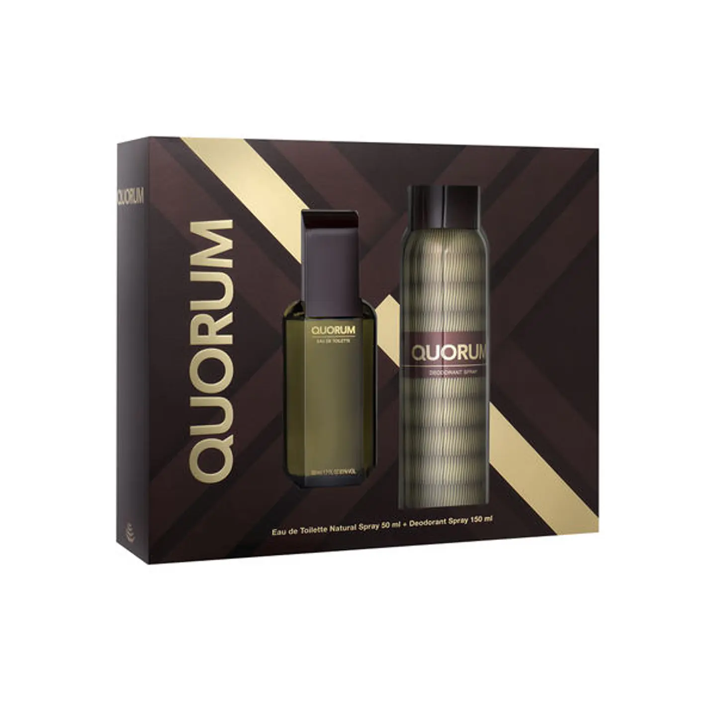 SET QUORUM 50ML EDT + DEO 150ML  1