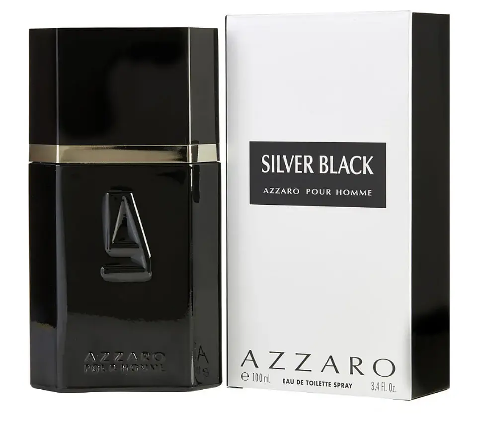 AZZARO SILVER BLACK 100ML EDT 1