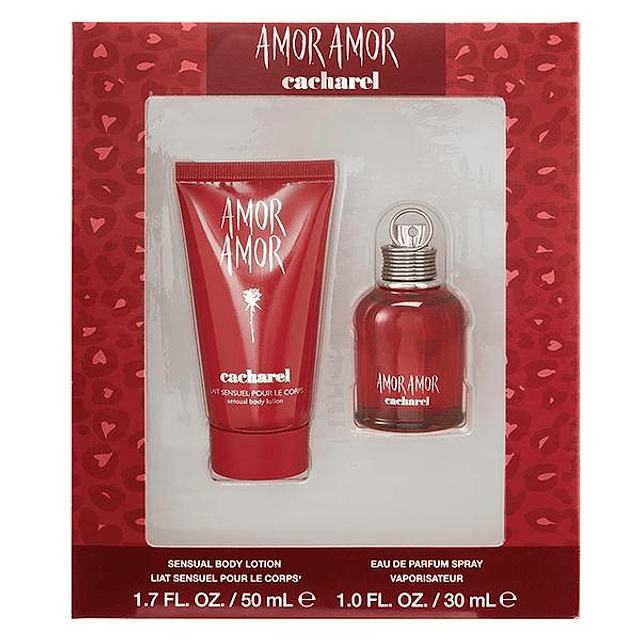 SET AMOR AMOR 30ML EDT + BL 50ML