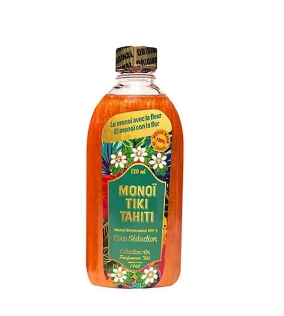 MONOI TIKI TAHITI COCO SEDUCTION BRONCEADOR SPF 3 120ML 1
